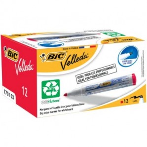 Marcatore per lavagne bianche BIC Velleda 1701 punta conica 1,5 mm rosso 904939_452094