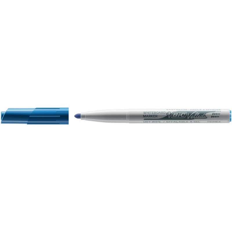 Marcatore per lavagne bianche BIC Velleda 1741 punta conica 4,5 mm blu 1199174106_135508