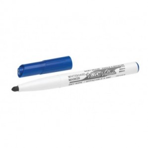 Marcatore per lavagne bianche BIC Velleda 1741 punta conica 4,5 mm blu 1199174106_135508