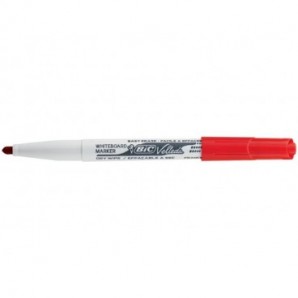 Marcatore per lavagne bianche BIC Velleda 1741 punta conica 4,5 mm rosso 1199174103_135494