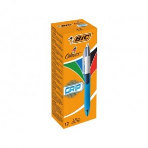 Penn a sfera a scatto BIC 4 Colours Grip M 1 mm assortiti 8871361_269202