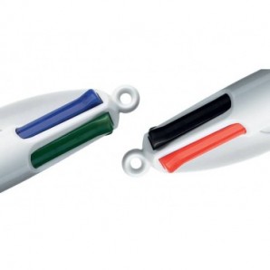 Penn a sfera a scatto BIC 4 Colours Grip M 1 mm assortiti 8871361_269202