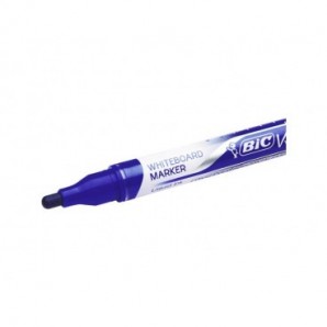 Marcatore per lavagne bianche BIC Velleda Liquid Ink Pocket punta conica 4,2 mm blu - 902087_129521