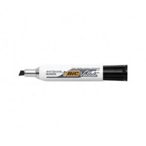 Marcatore per lavagne bianche BIC Velleda 1781 punta a scalpello 3,3-4,6 mm nero - 940298_943467