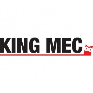 Classificatore alfanumerico con custodia King Mec MEC 20 dorso 8,5 cm blu 12004_358298