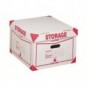 Contenitore 4 scatole King Mec Storage 41x27x43 cm bianco 160300_140159