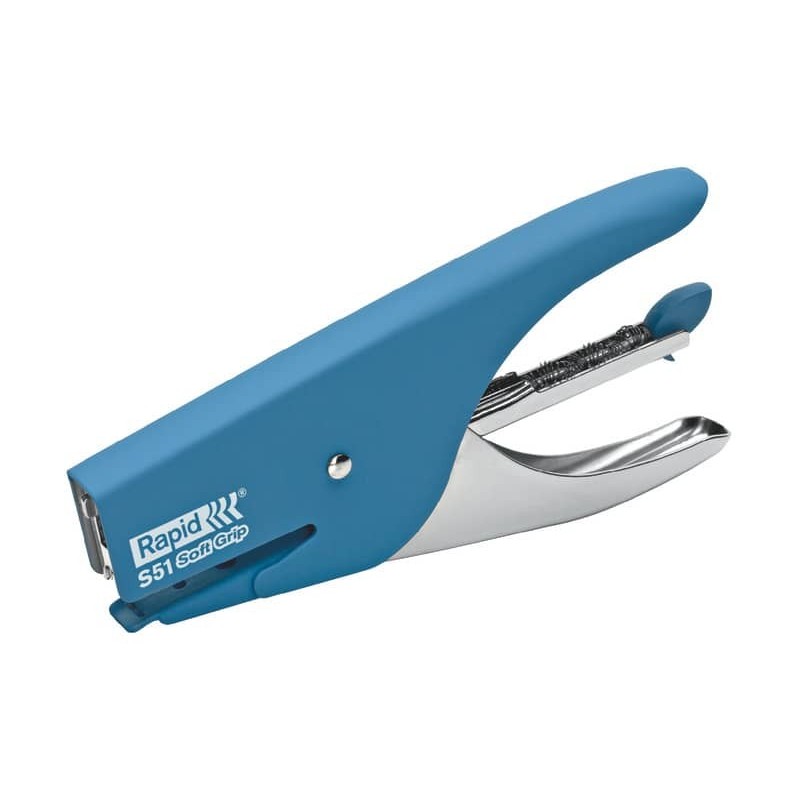 Cucitrice a pinza Rapid S51 SUPREME Soft Grip fino a 15 fogli blu 10538742_892629