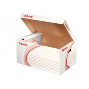 Scatola archivio Esselte Boxy Container con coperchio per Boxy 80 o 100 chiusura ad incastro - 128900_525819