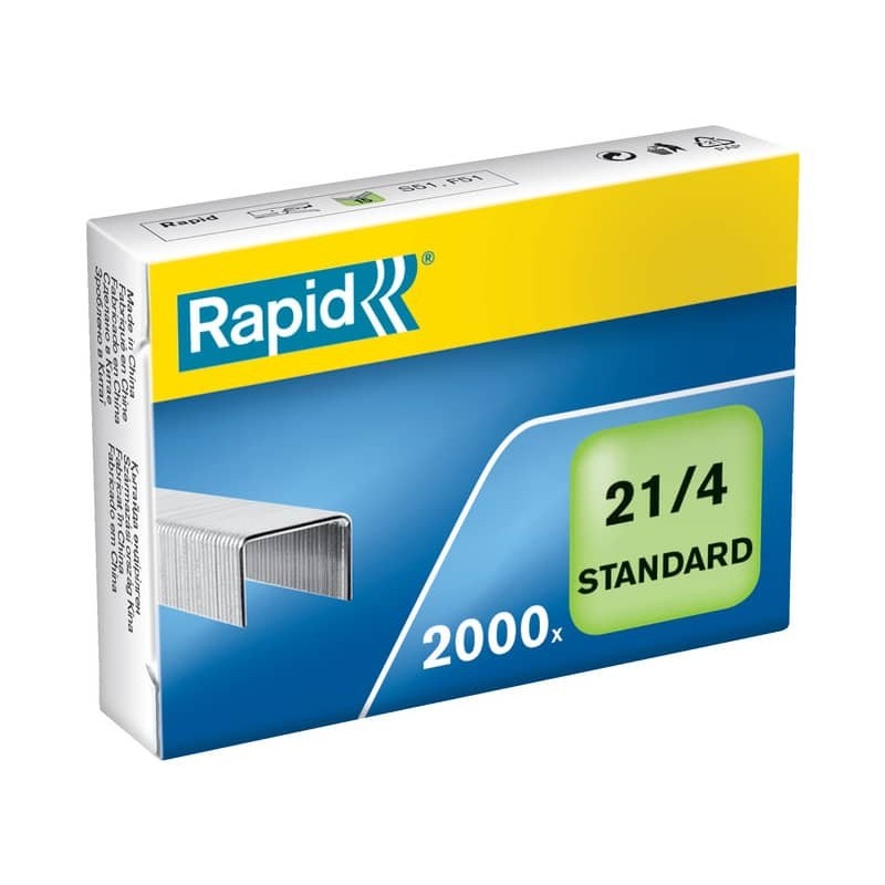 Punti metallici Rapid Standard 21/4 conf. da 2000 - 24867500_241477