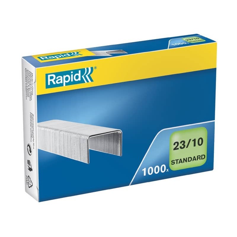 Punti metallici Rapid Standard 23/10 conf. da 1000 - 24869300_429074