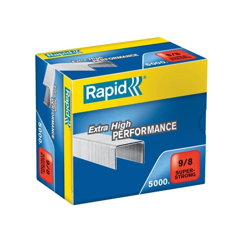 Punti metallici Rapid Super Strong 9/8 conf. da 1000 - 24871000_242588