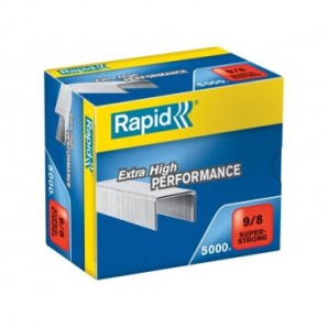 Punti metallici Rapid Super Strong 9/8 conf. da 1000 - 24871000_242588