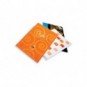 Pouches piccoli formati GBC f.to carta di credito 7,5x10,5 cm 2x125 µm lucido conf da 100 pouches - 3740303