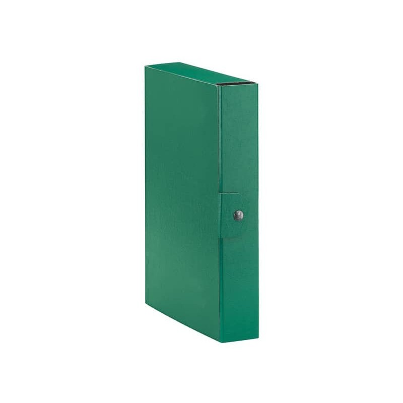 Cartelle portaprogetti Esselte C26 EUROBOX dorso 6 cm presspan biverniciato verde - 390326180_939739