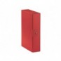 Cartelle portaprogetti Esselte C28 EUROBOX dorso 8 cm presspan biverniciato rosso - 390328160_939742