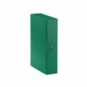 Cartelle portaprogetti Esselte C28 EUROBOX dorso 8 cm presspan biverniciato verde - 390328180_939743