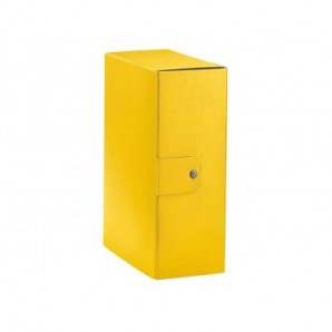 Cartella portaprogetti Esselte C32 EUROBOX dorso 12 cm presspan biverniciato giallo - 390332090_939749