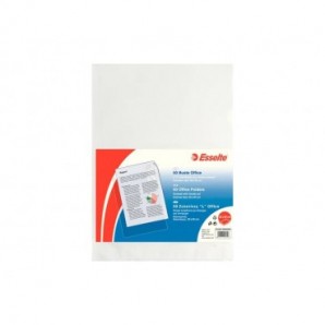 Buste a L non perforate Esselte OFFICE PP antiriflesso trasparente 22x30 cm conf.50 - 395082000_187612