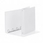 Raccoglitore Esselte MEETING a 4 anelli tondi 30mm cartone rivestito in PP bianco 22x30cm dorso 4cm - 395792904_603698