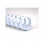 Dorsi plastici a 21 anelli GBC ComBind 25 mm a4 bianco conf da 50 dorsi - 4028202