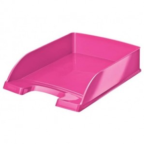 Vaschetta portacorrispondenza Plus Leitz WOW in polistirolo A4 rosa metallizzato 52263023_292045