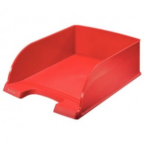 Vaschetta portacorrispondenza impilabile Leitz PLUS JUMBO in polistirolo A4 rosso 52330025_768708