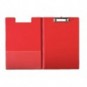 Portablocco con clip Esselte DAILY cartoncino/polipropilene 24,3x34 cm rosso - 56043_100601