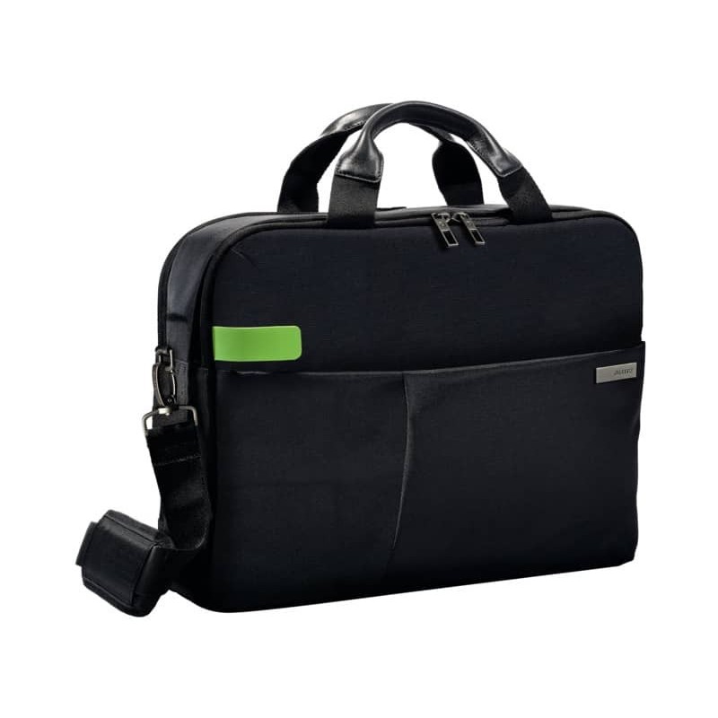 Borsa per computer Leitz Smart Traveller 15,6\\" in poliestere 2 scomparti nero - 60160095_307421