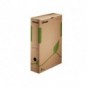 Scatola archivio Esselte ECOBOX dorso 8 cm avana/verde 8x23,3x32,7 cm 623916_129388