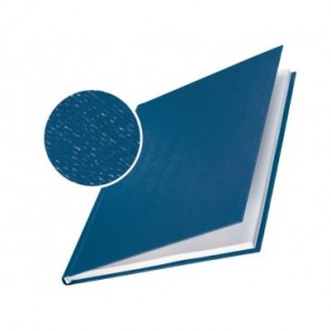 Copertina rigida 36-70 fogli Leitz impressBIND in cartone con dorso da 7 mm A4 blu conf. da 10 - 73910035_766878