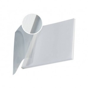 Copertina flessibile max 36-70 fogli Leitz impressBIND in PPL con dorso da 7 mm A4 bianco conf. da 10 - 73990001_767202