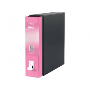 Registratore a leva DOX1 Commerciale 28,5x31,5 cm - dorso 8 cm rosa D15119_136538