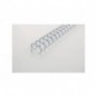 Spirali metalliche a 34 anelli GBC Wirebind 11 mm a4 nero conf da 100 spirali - RG810710