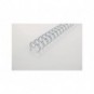 Spirali metalliche a 34 anelli GBC WireBind 14 mm a4 nero conf da 100 spirali - RG810910