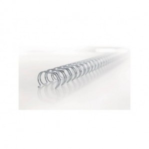 Spirali metalliche a 34 anelli GBC WireBind 14 mm a4 nero conf da 100 spirali - RG810910