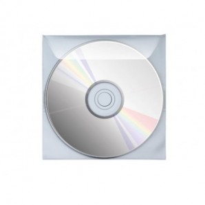 Buste porta CD/DVD FAVORIT trasparente conf. 25 pezzi - 100460134