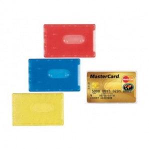 Porta Cards FAVORIT rigidi ad alto spessore 8,8x5,7 cm assortiti conf. da 100 - 100500081_181621