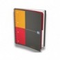 Quaderno spiralato OXFORD International Activebook Maxi A4+ grigio/arancio quadretti 5 mm - 100104329_172744