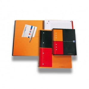 Blocchi spiralati OXFORD International Activebook A5+ grigio/arancio 100102880_241498