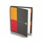 Quaderno spiralato OXFORD Organizerbook International A4+ grigio/arancio