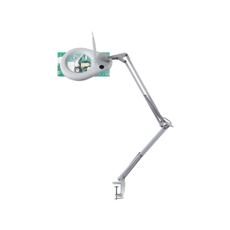 Lampada da tavolo per ingrandimento UNILUX Zoom led bianco 400108073