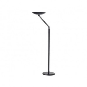 Lampada a terra a led UNILUX Varialux articolata nero 400090469