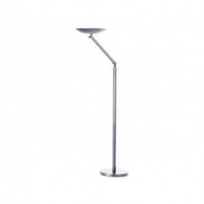 Lampada a terra a led UNILUX Varialux articolata grigio metallizzato 400090471