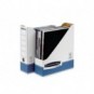 Scatola archivio FELLOWES Bankers Box® System 8x31,6x26,3 cm blu/bianco portariviste A4 - 0026301_309786