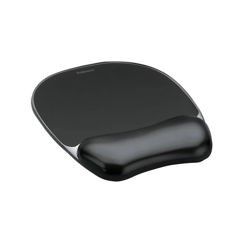 Fellowes 9374001 Tappetino Mouse in Gel con Poggiapolsi