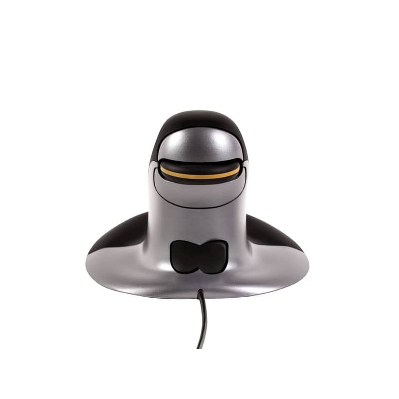 Mouse verticale FELLOWES Penguin® grande con filo grigio/nero 9894401