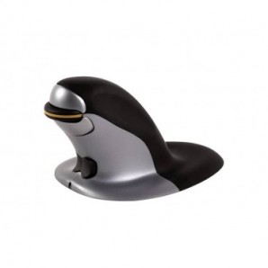 Mouse verticale FELLOWES Penguin® Wireless nero/argento medio 9894701