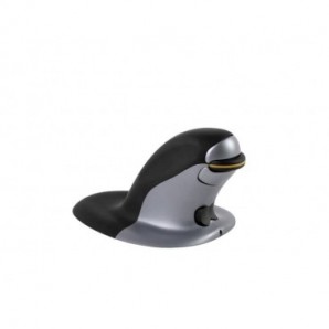 Mouse verticale FELLOWES Penguin® Wireless nero/argento piccolo 9894901