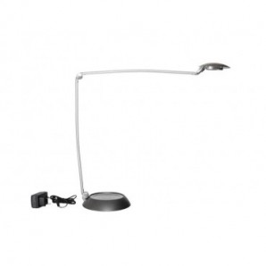 Lampada da scrivania MAUL a LED MAULspace, dimmerabile alluminio argento 8 W, 440 Lm, 4000K - 8202195