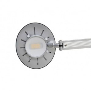 Lampada da scrivania MAUL a LED MAULspace, dimmerabile alluminio argento 8 W, 440 Lm, 4000K - 8202195